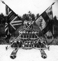 1st Battalion Worcestershire Colours - Malaya 1951